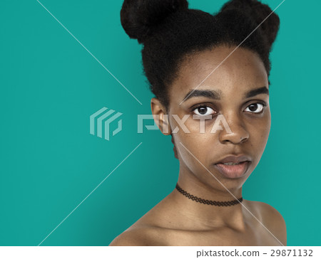 African Descent Woman Front 29871132