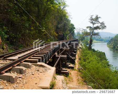 Death Railway was built on World War2, Thailand 29871687