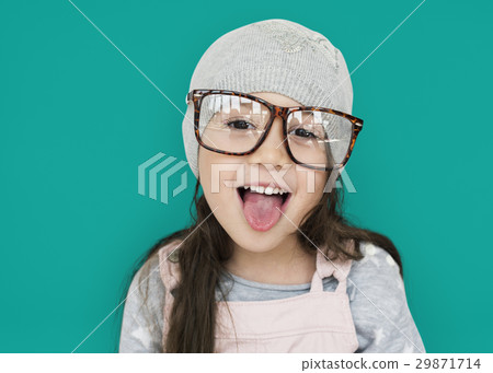Little Girl Having Fun Portrait 29871714