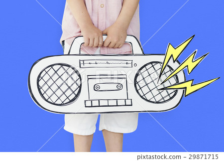 Studio People Shoot Portrait Isolated 29871715