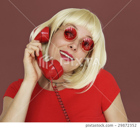 Woman Portrait Studio Shoot Casual Woman Portrait Studio Shoot Casual 29872352