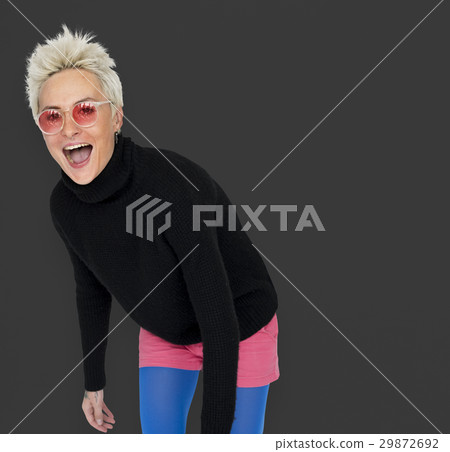 Woman Portrait Studio Shoot Casual 29872692