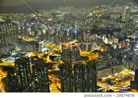 從天空100的夜景 29874656