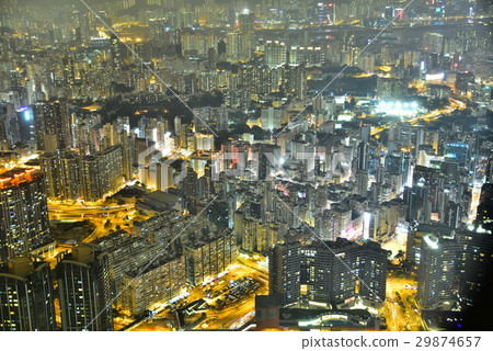從天空100的夜景 29874657