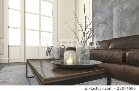 living room with nice decoration and accessory living room with nice decoration and accessory 29874690