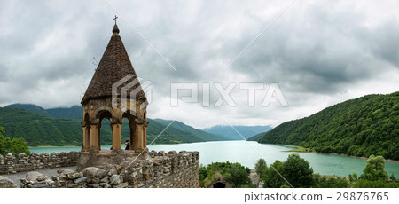 Medieval fortress Ananuri 29876765