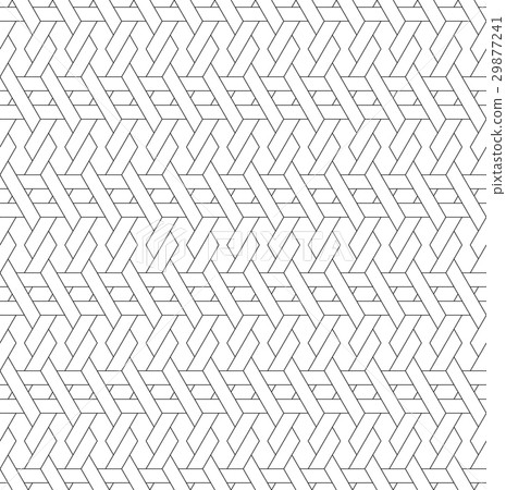 Black and white geometric seamless pattern - Stock Illustration ...