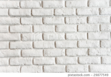 Brick white wall 29877549