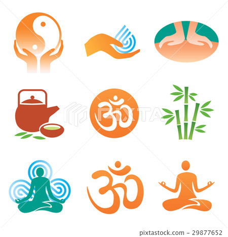 Massage Spa Yoga Icons Massage Spa Yoga Icons 29877652