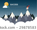 Illustration of entrepreneurship business concept 29878583
