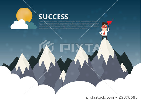 Illustration of entrepreneurship business concept Illustration of entrepreneurship business concept 29878583