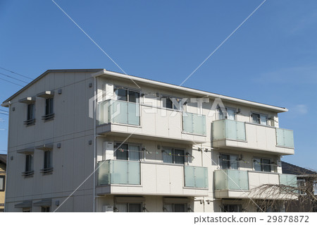 3樓公寓圖像外部藍天 3樓公寓圖像外部藍天 29878872