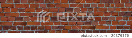 panorama brick wall orange masonry uneven 29879376