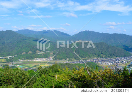 兵庫縣Asago武田城堡和Wadayama的街道寺廟雲觀 29880374