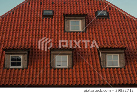 Tile roof and windows Tile roof and windows 29882712