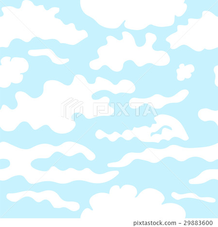 clouds seamless pattern clouds seamless pattern 29883600