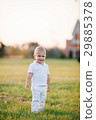 Happy little boy outside 29885378