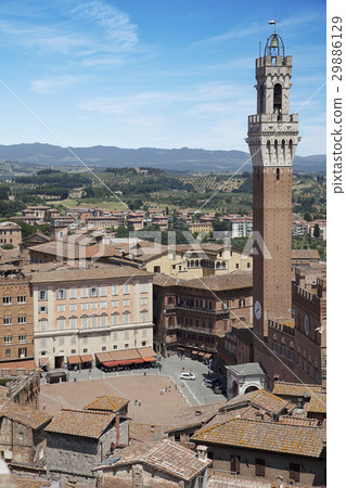 Piazza del Campo. Siena, Italy 29886129