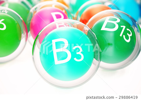 Vitamin B3, group of organic substances, food 29886419