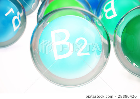 Vitamin B2, group of organic substances, food 29886420