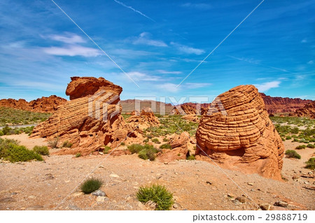 Incredibly beautiful landscape in Southern Nevada 29888719