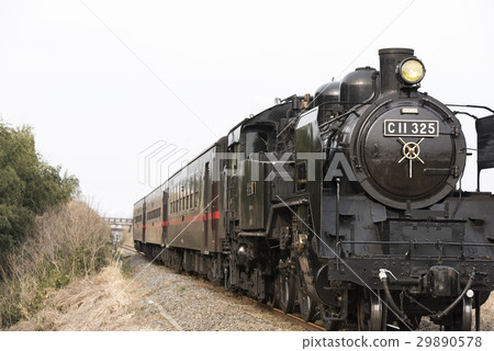 乘坐Maoka線SL（蒸汽機車） 29890578