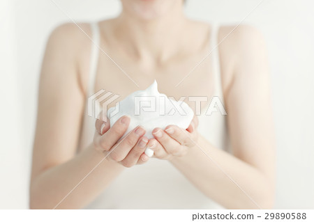 Face wash bubble image 29890588