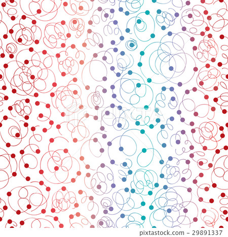 Hand drawn abstract seamless vector pattern. Hand drawn abstract seamless vector pattern. 29891337