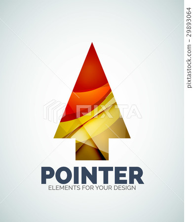 Vector icon, arrow mouse pointer or directional Vector icon, arrow mouse pointer or directional 29893064