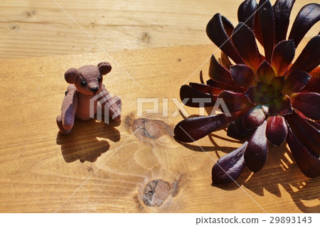 Black magazine and teddy bear Black magazine and teddy bear 29893143