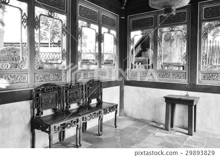 Chair window architecture monuments Linjia Garden 29893829