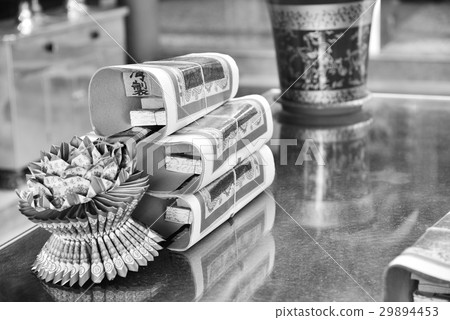 Paper money, gold paper, silver paper, temple Paper money, gold paper, silver paper, temple 29894453