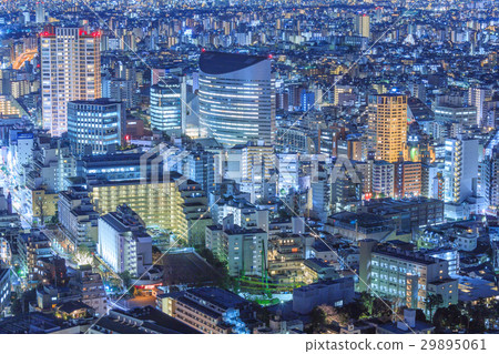東京市夜景_目黑方向 東京市夜景_目黑方向 29895061