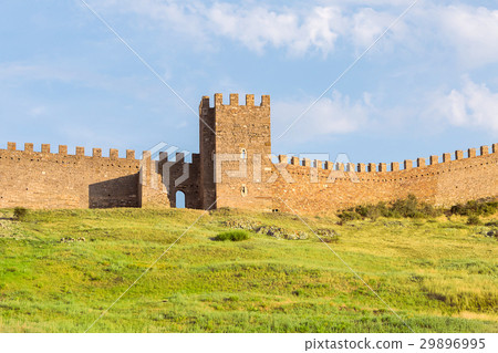 Krym Sudak Genoese fortress ruins of the old stone 29896995