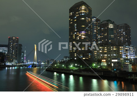 Tokyo night view 29898911