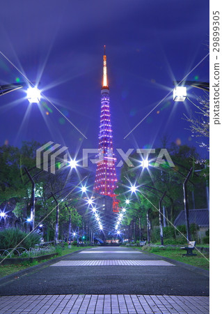 Tokyo night view 29899305