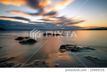 Sunrise on lake Sunrise on lake 29900528