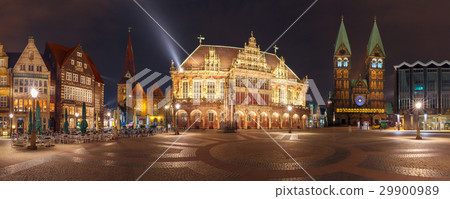 Ancient Bremen Market Square in Bremen, Germany Ancient Bremen Market Square in Bremen, Germany 29900989