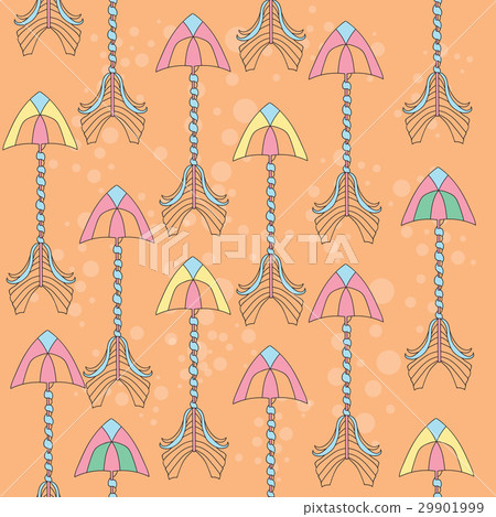 Vector seamless colorful ethnic pattern with 29901999