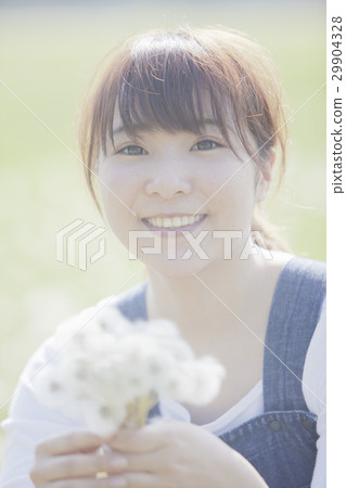 Dandelion fluffy lady Dandelion fluffy lady 29904328