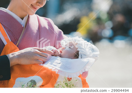 shrine visit, parenthood, parent and child 29904494