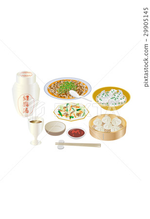 Today's dawn Shaoxing wine and small bowl 29905145