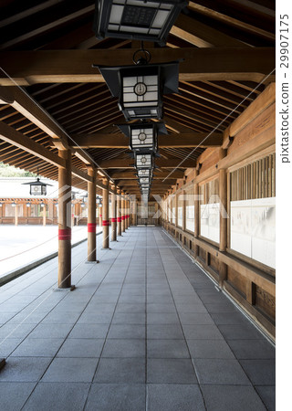 Kashihara Shrine of Nara clear sky Kashihara Shrine of Nara clear sky 29907175