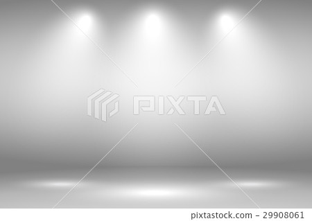 Gray room studio background with spotlight. 29908061