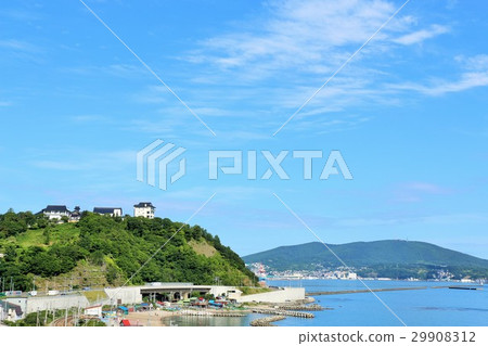 北海道藍天的小樽 29908312