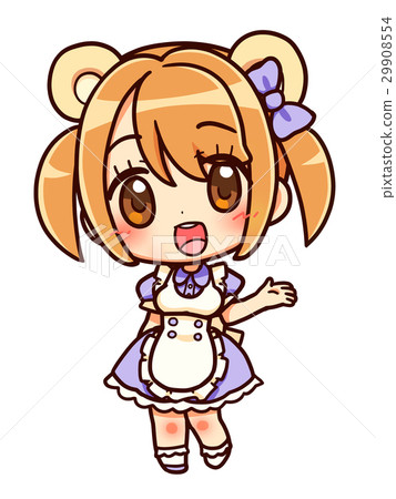 Kumaari女僕_紫色 29908554