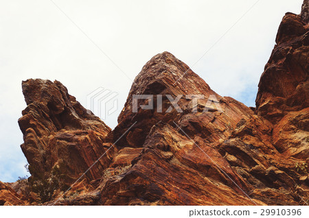 Anza Borrego Desert view mountain landscape Anza Borrego Desert view mountain landscape 29910396