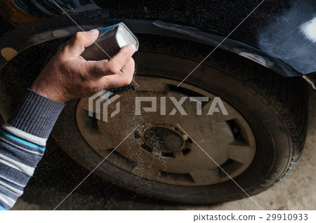 Car body repair. Car body repair. 29910933