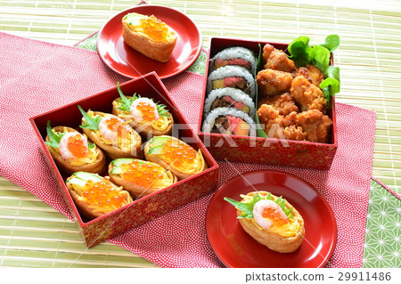 Ikari no Sushi的裝飾品午餐盒 29911486
