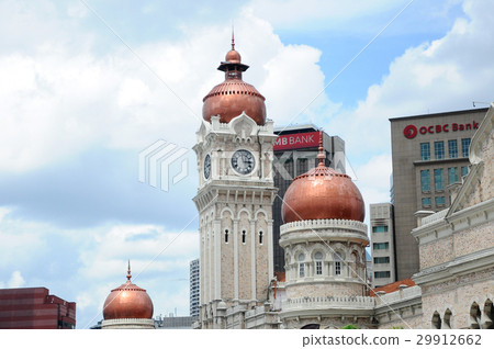 Clock tower of Sultan Abdul Samad building 29912662